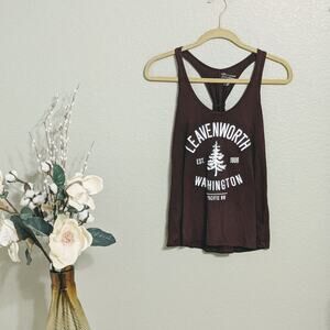Champion Maroon Graphic Tank Sz XS